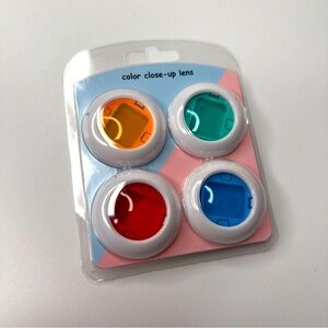 Instax Instant Camera Lens Filters Colors Green Orange Red Blue Tint Universal